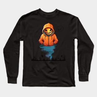 Halloween Ghost Long Sleeve T-Shirt